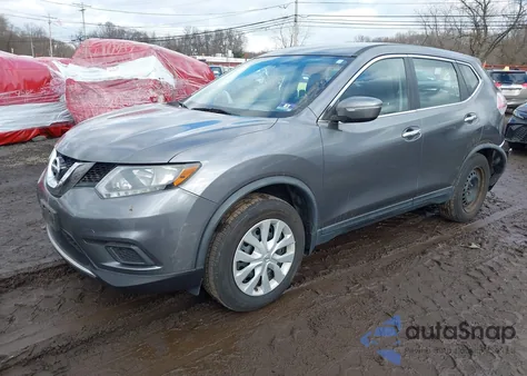 2015 Nissan Rogue S z USA, uszkodzony, nr VIN KNMAT2MV9FP561584